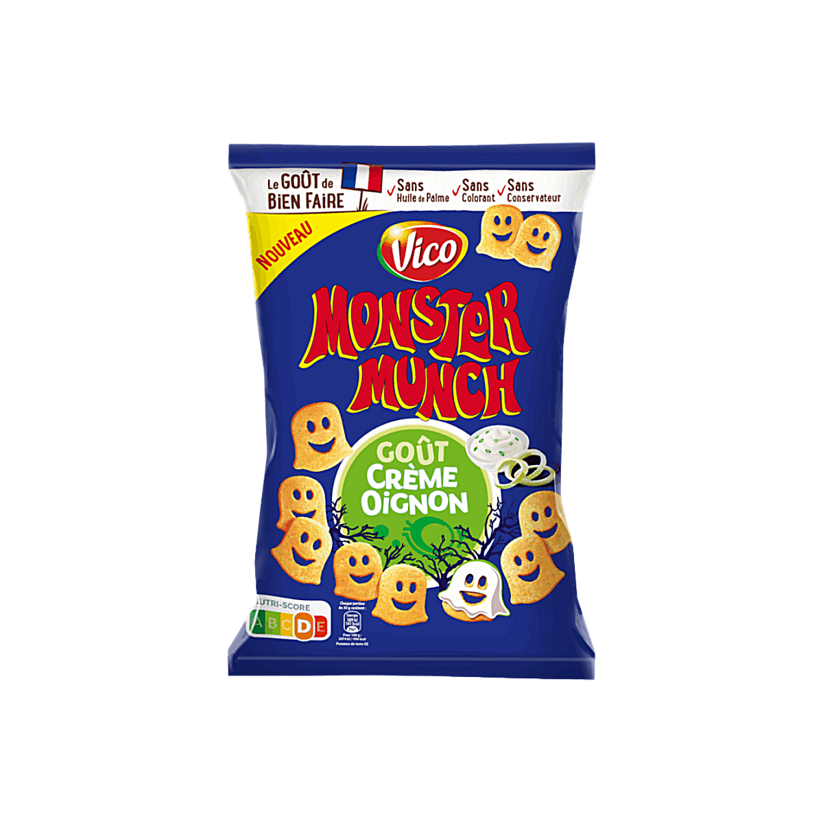 France - Vico Monster Munch Sour Cream & Onion Chips (75g)