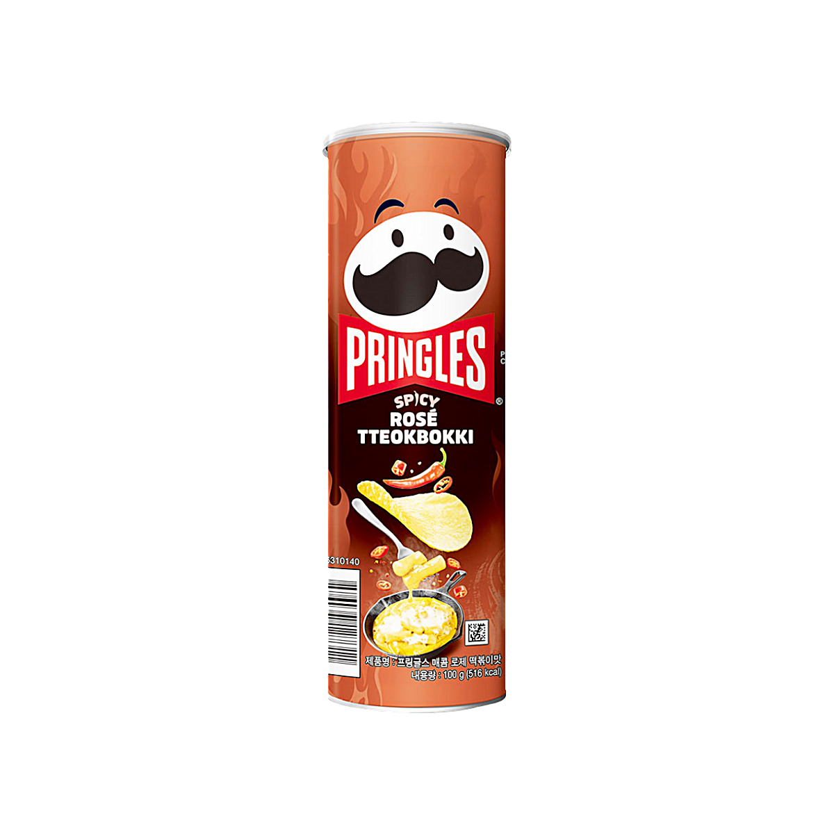 Korea - Pringles Spicy Rose Tteokbokki Chips (100g)