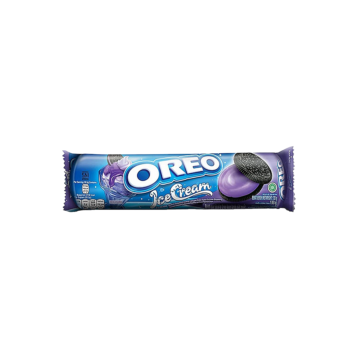 Indonesia - Oreo Chocolate Biscuits with Blueberry Cream (110g)