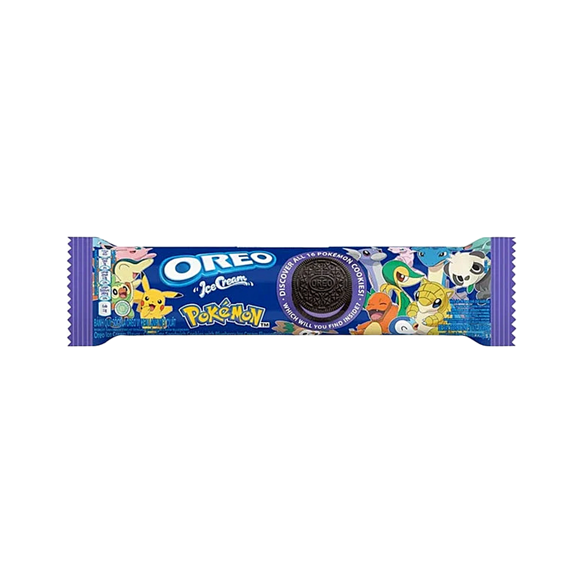 Indonesia - Oreo x Pokemon Blueberry Cookies (120g)