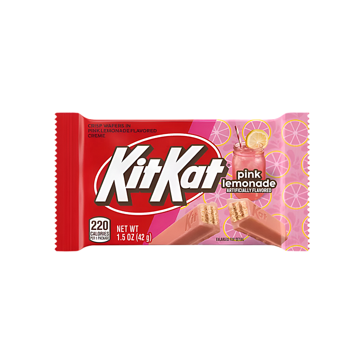 États-Unis - Kit Kat Pink Lemonade Chocolat (42 g)
