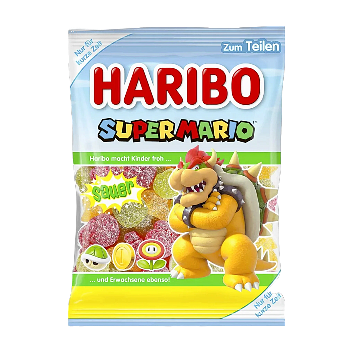 Germany - Haribo x Super Mario Sour Gummy Candy (175g)