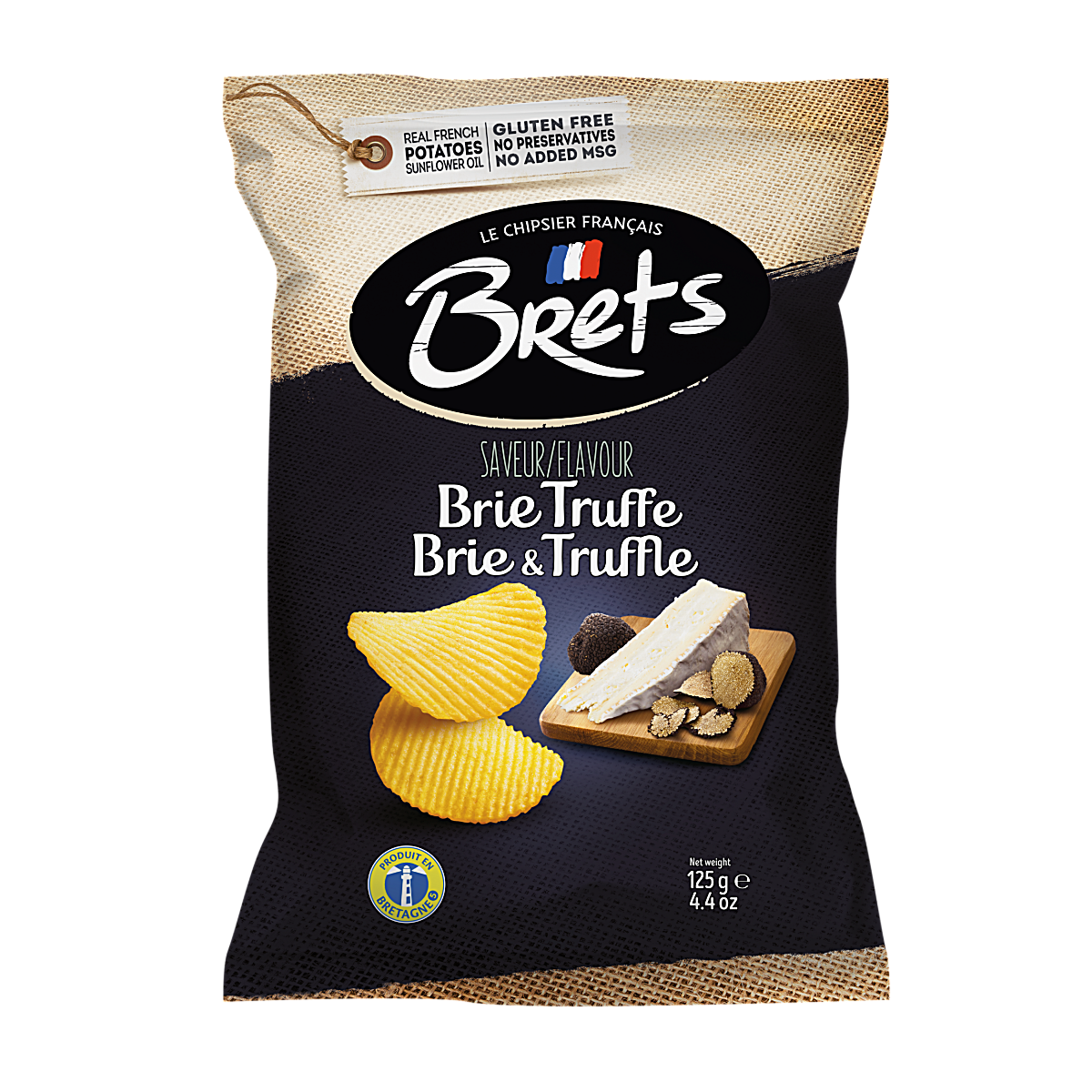 France – Brets Brie and Truffle Chips