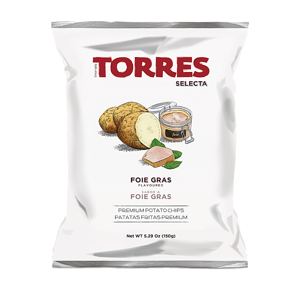 Spain - Torres Selecta Foie Gras (Premium Potato Chips)