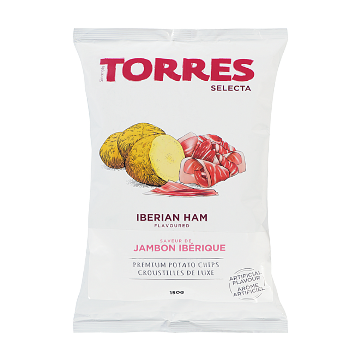 Spain - Torres Selecta Iberian Ham (Premium Potato Chips)