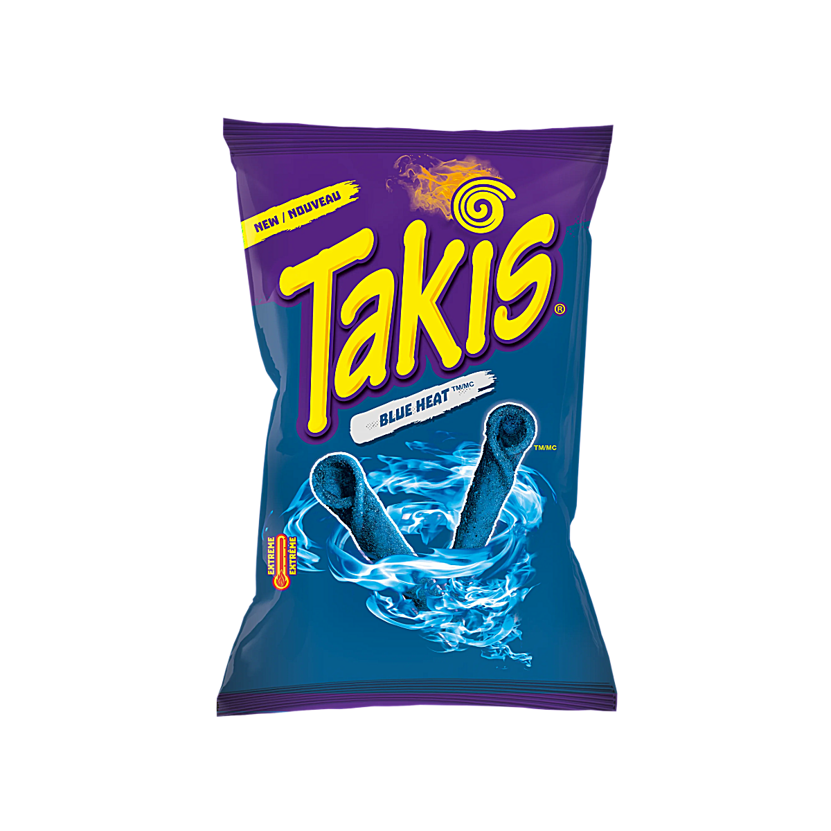 USA - Takis Blue Heat Hot Chili Chips (260g)