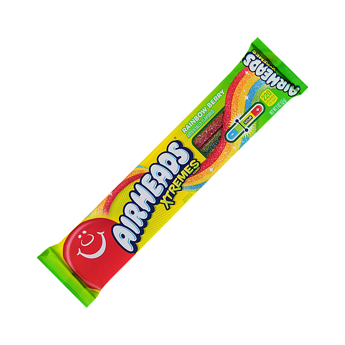 USA - Airheads Xtremes Rainbow Berry Sour Candy (57g)