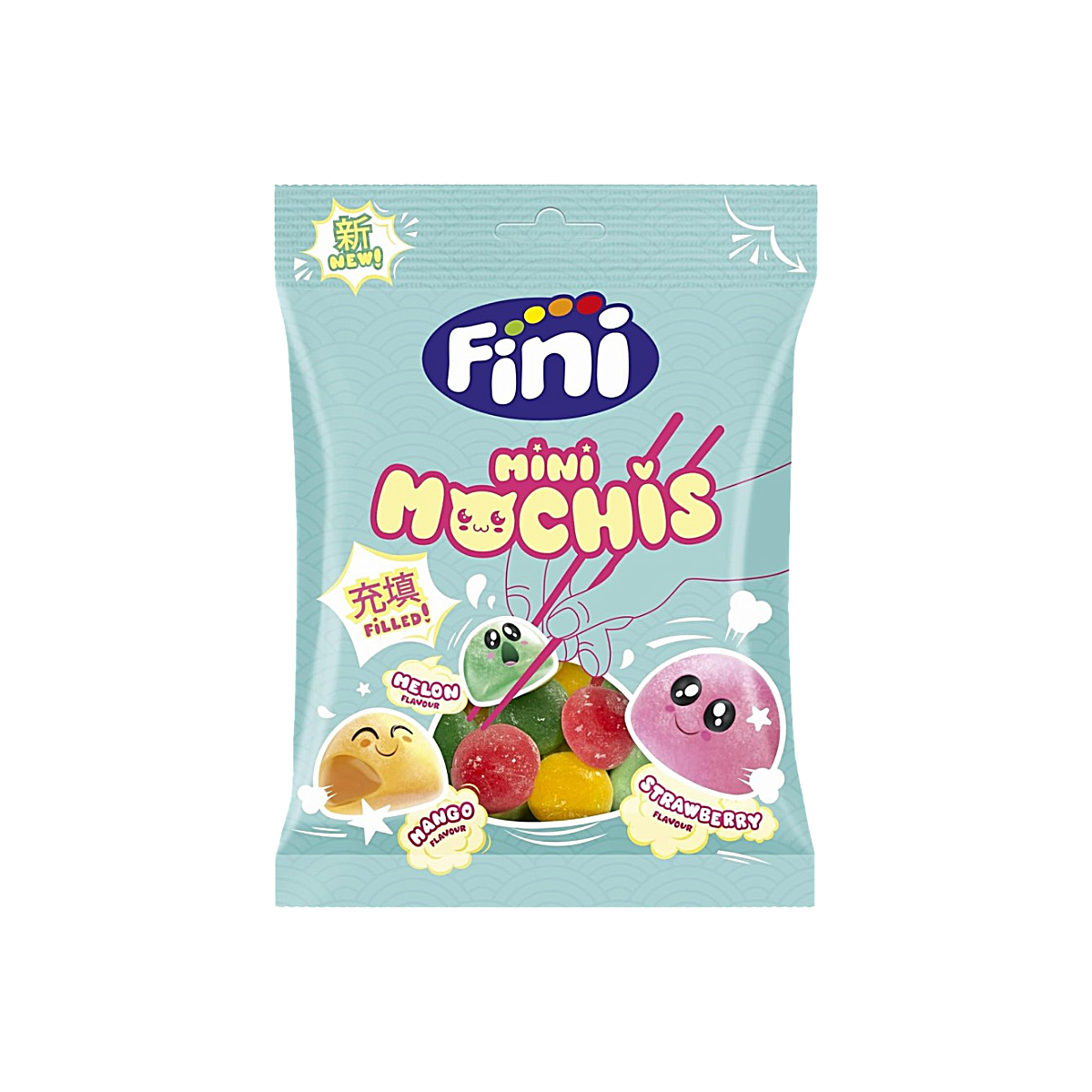 Spain - Fini Mini Mochi Halal Gummy Candy (90g)