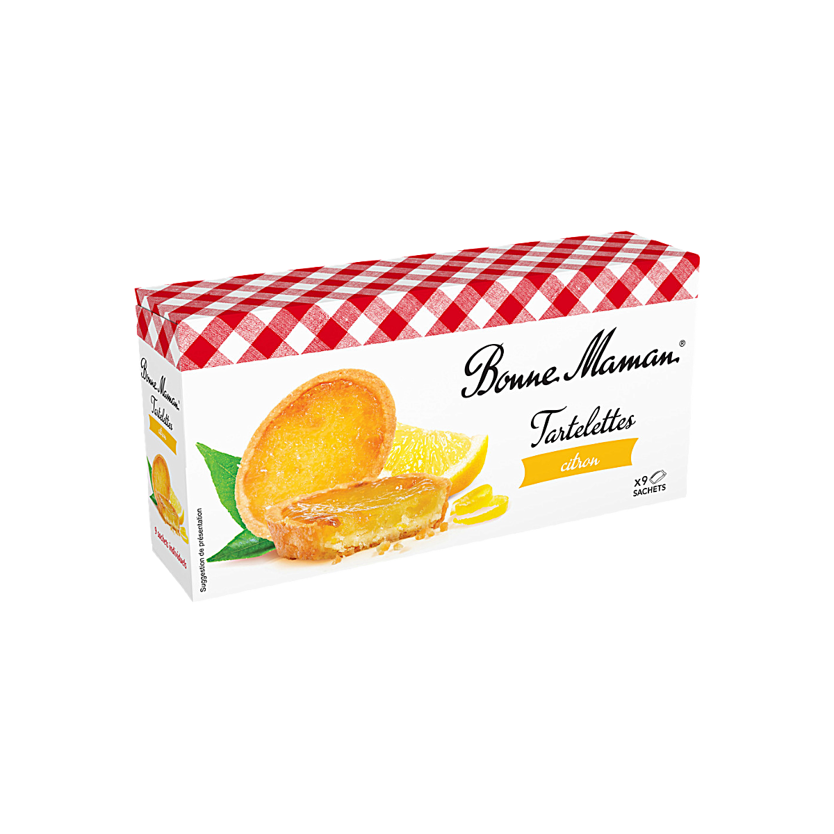 France - Bonne Maman Lemon Tartlet Cookies (9 packs, 125g)