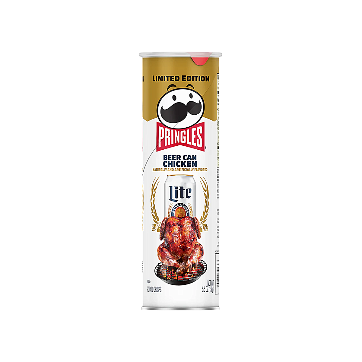 USA - Pringles Beer Can Chicken Chips (158g)