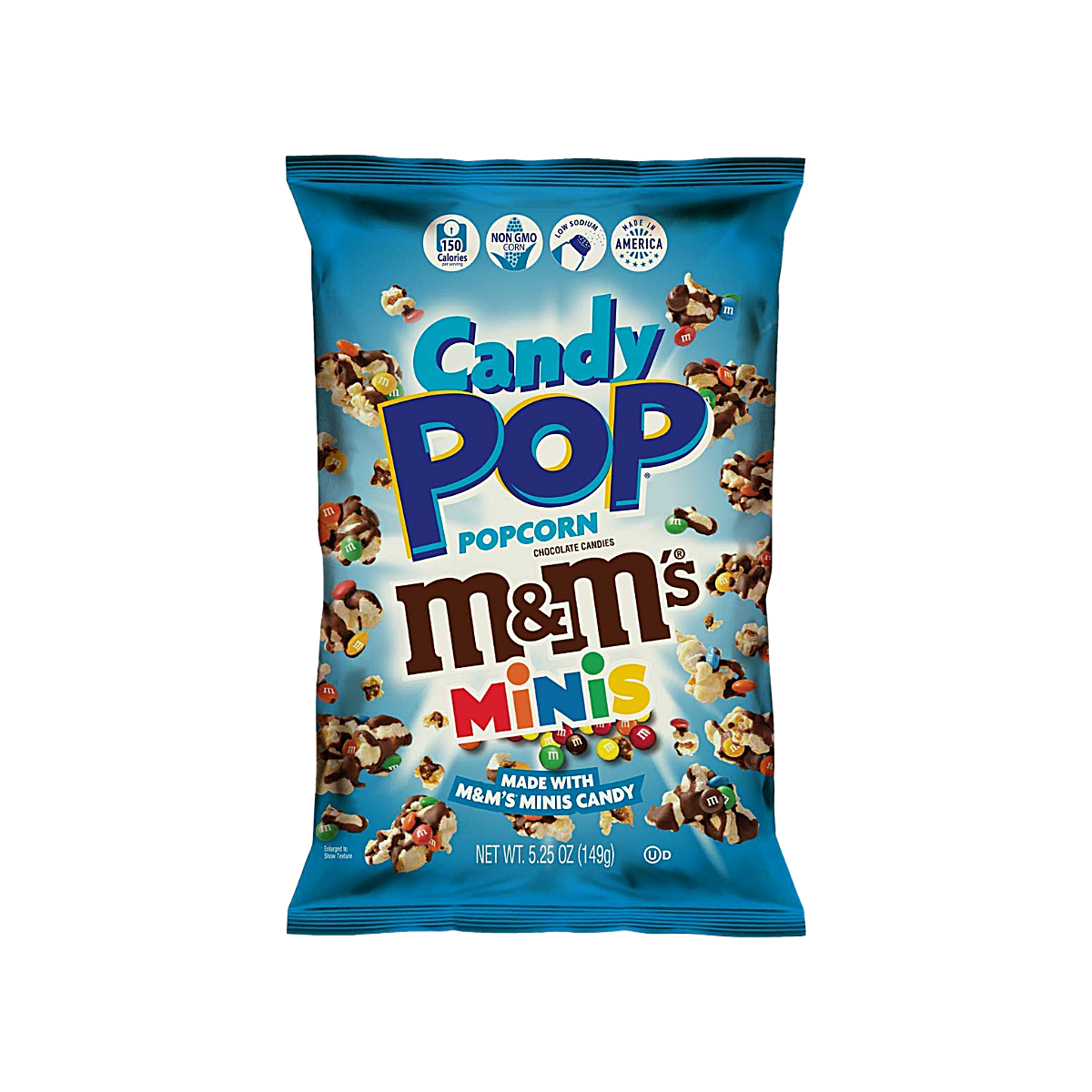 USA - M&M's minis x Candy Pop Chocolate Drizzled Popcorn (149g)