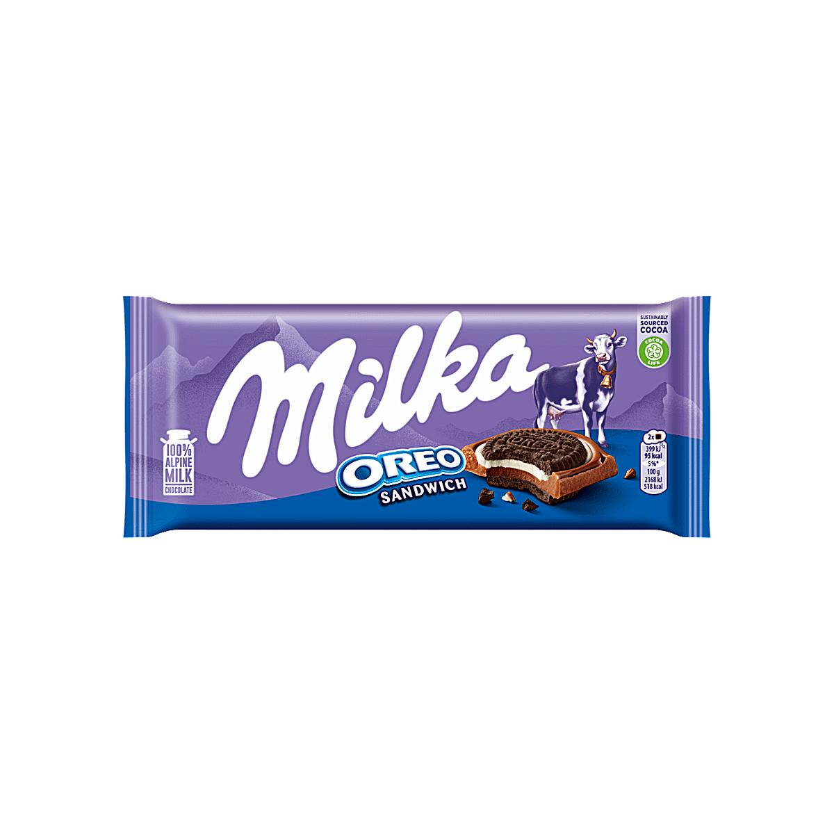 Romania - Milka x Oreo Sandwich Cookie Snack (92g)