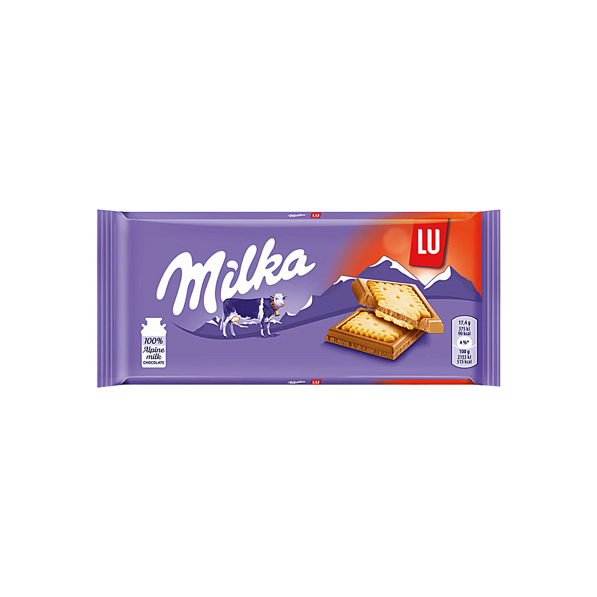 Romania - Milka x LU Chocolate Biscuit Cookies (87g)