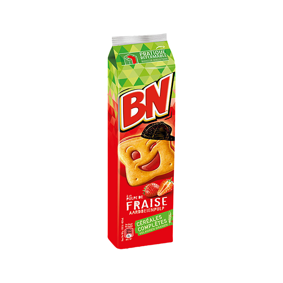 France - BN Strawberry Cream Sandwich Cookies (285g)