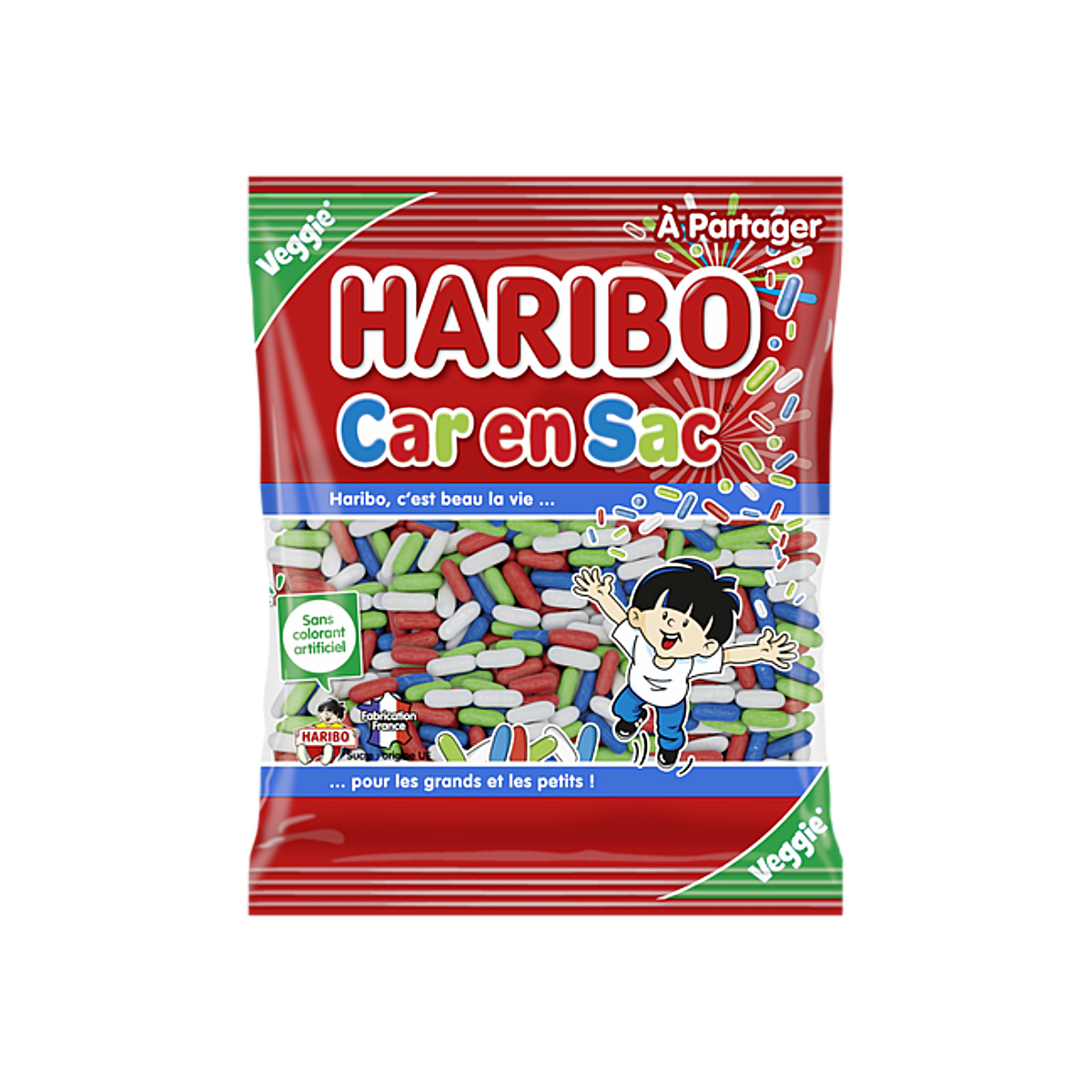 France - Haribo Carensac Candy Bag (120g)