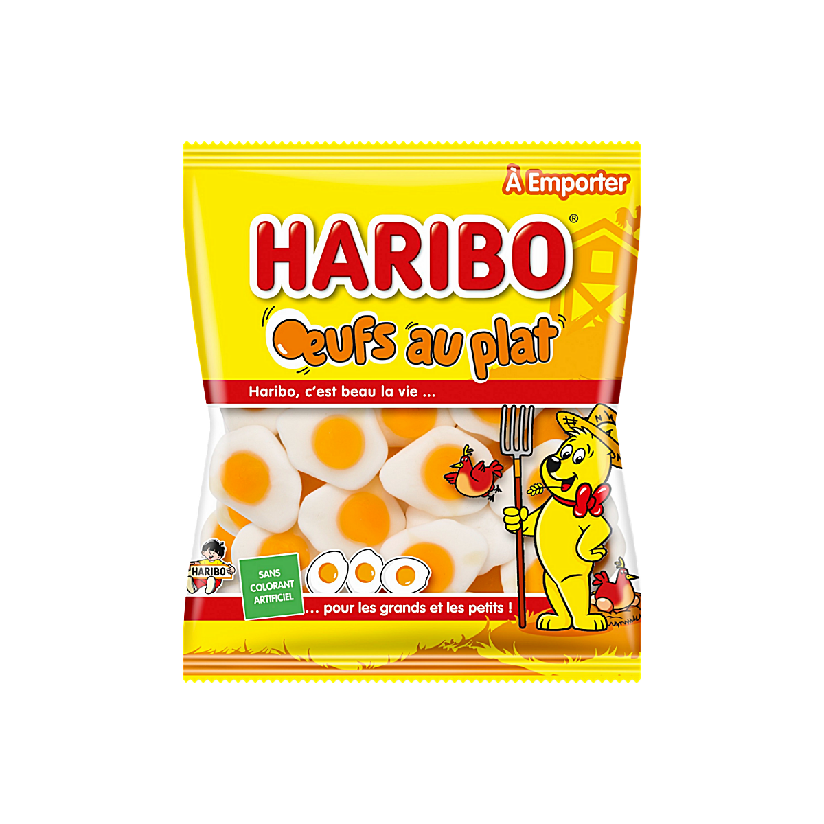 France - Haribo Eggs Oeufs au Plat Candy (300g)