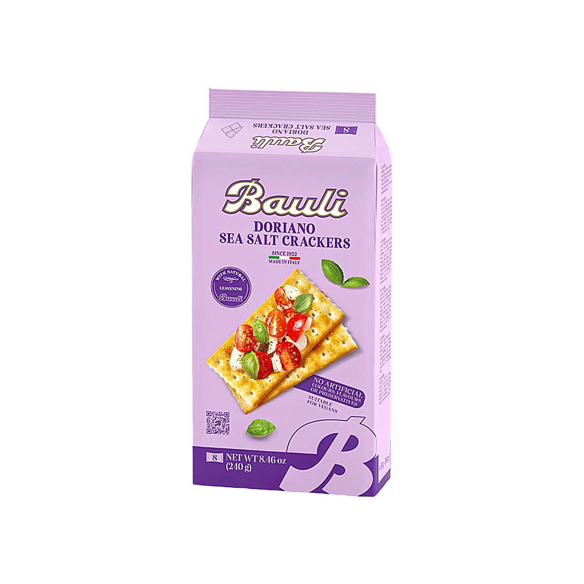 Italy - Bauli Doriano Sea Salt Crackers (240g)