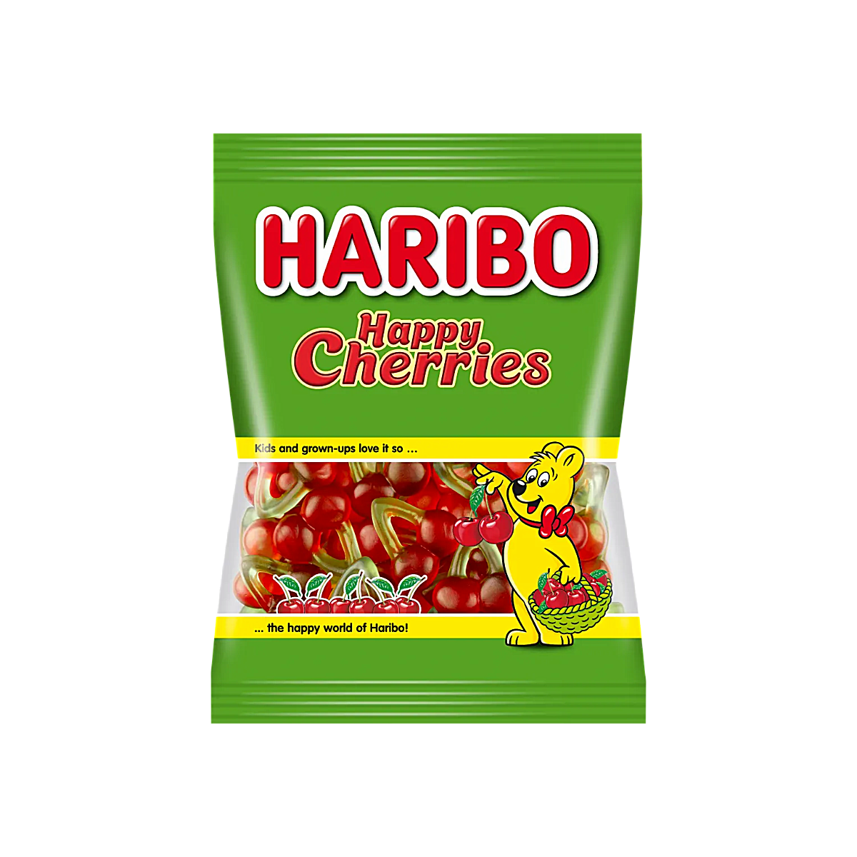 Netherlands - Haribo Happy Cherries European Candy (185g)