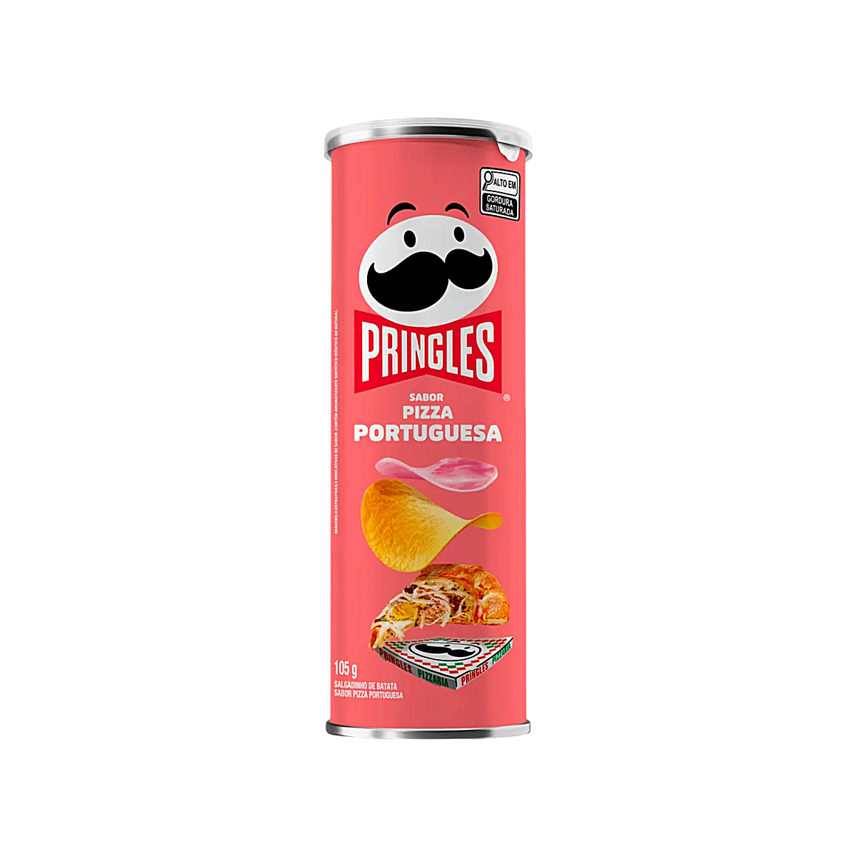 Brazil - Pringles Pizza Portuguesa Flavour Rare Chips (105g)