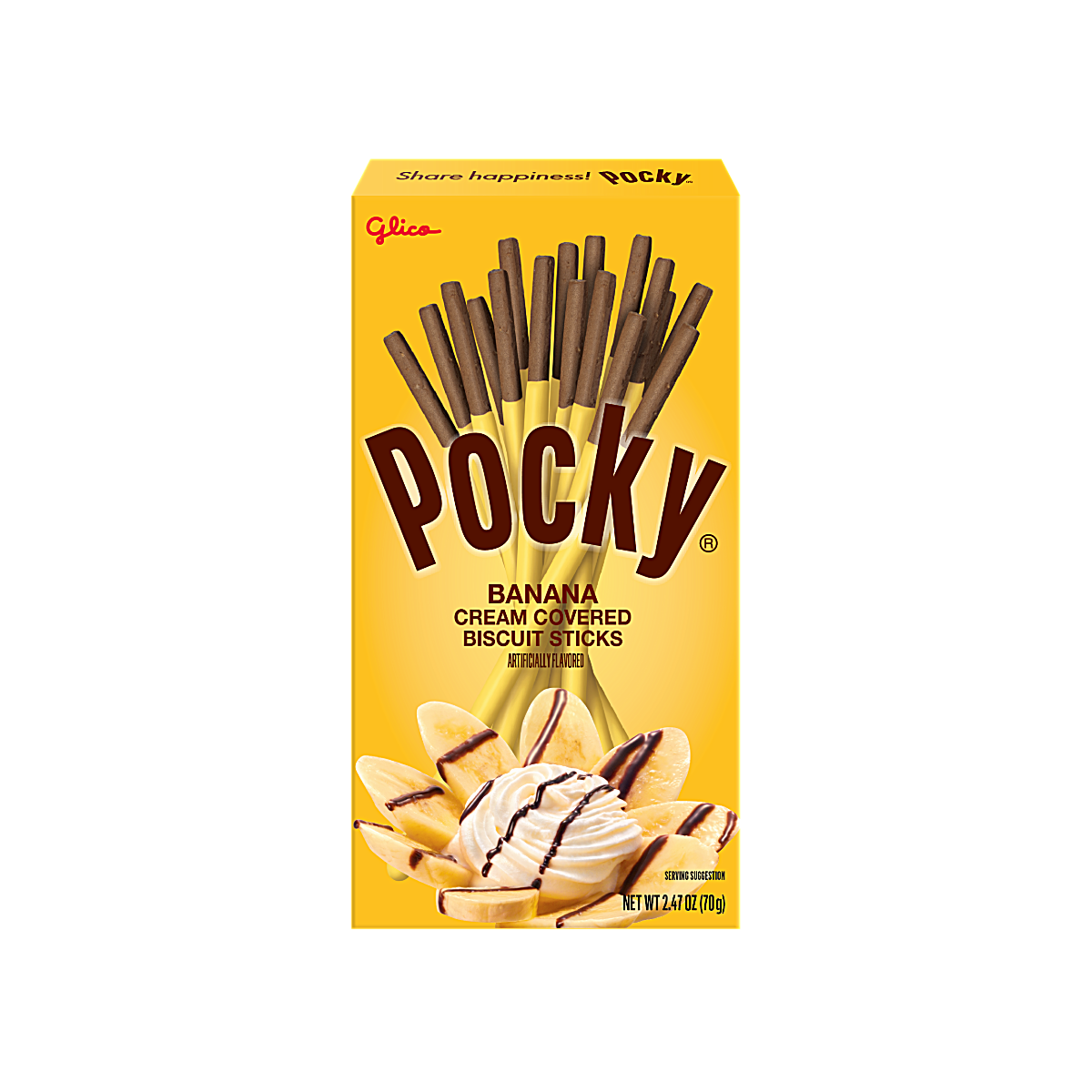 Thailand - Pocky Chocolate Banana Split Sundae Flavour Biscuit Sticks (70g)