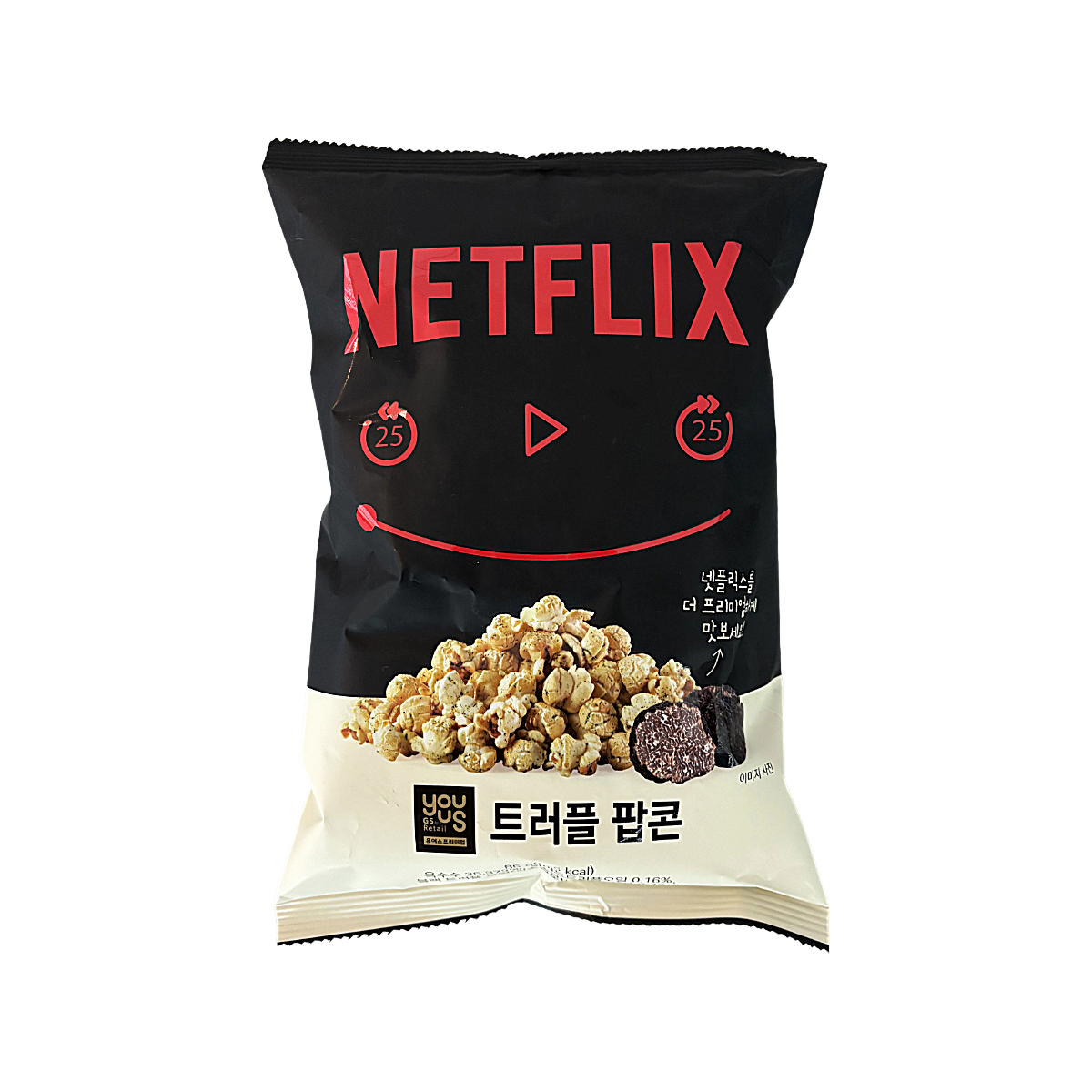 Korea - Netflix Black Truffle Popcorn Luxury Snack (85g)