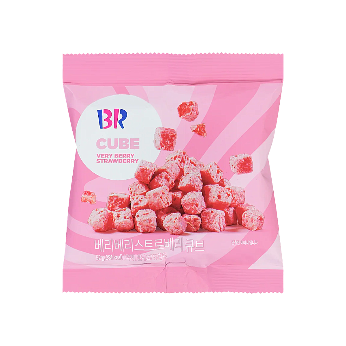 Korea - Baskin Robbins Very Berry Strawberry Cube Candy (52g)