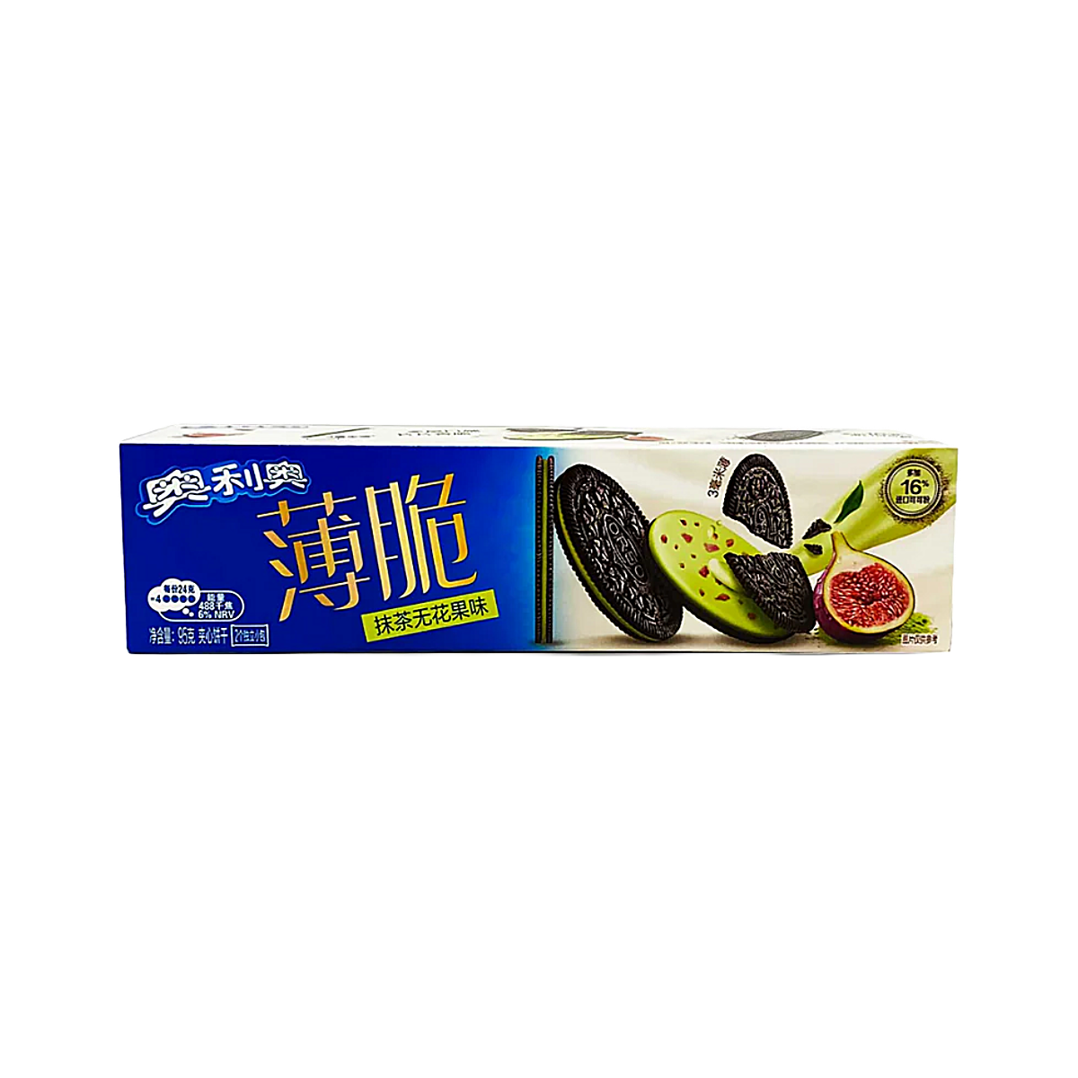 Chine - Biscuits Oreo Ultra Thins Matcha et Figues (95 g)