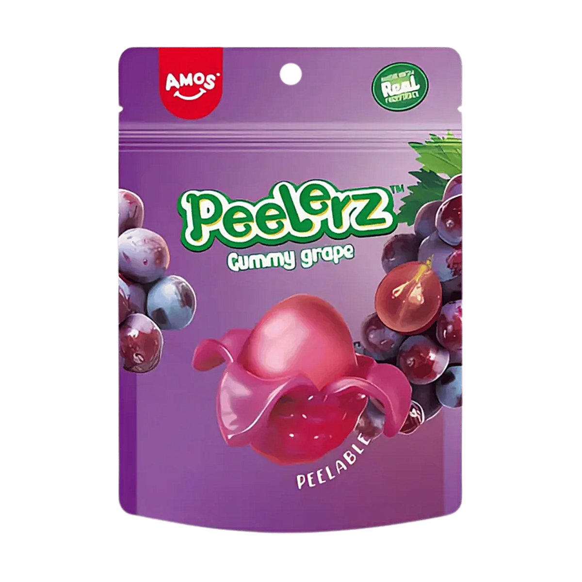 China - Amos Peelerz Gummy Grape (TikTok Candy) (170g)