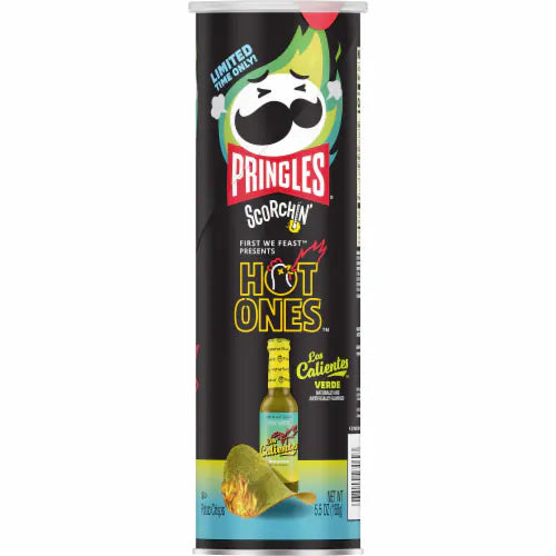 Pringles Hot Ones Verde Los Calientes