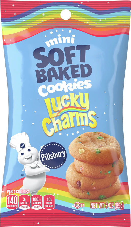 Pillsbury Mini Soft Baked Cookies Lucky Charms