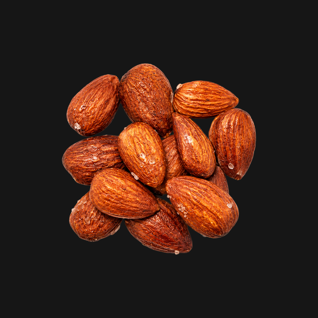 LEMON AND SALT ALMONDS