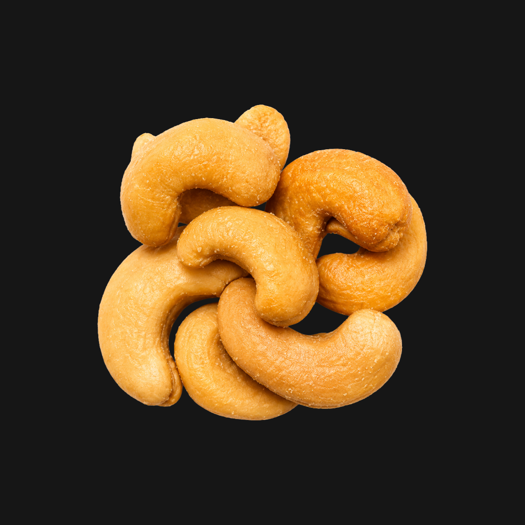 JUMBO CASHEWS, ROASTED, SALTED