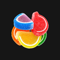 MINI JELLY FRUIT SLICES