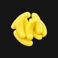 MINI GUMMY BANANA CHEWS