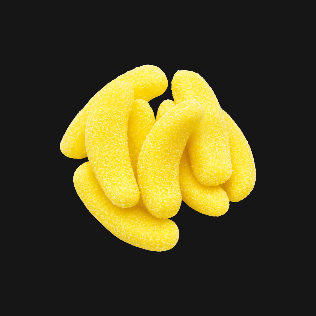 MINI GUMMY BANANA CHEWS