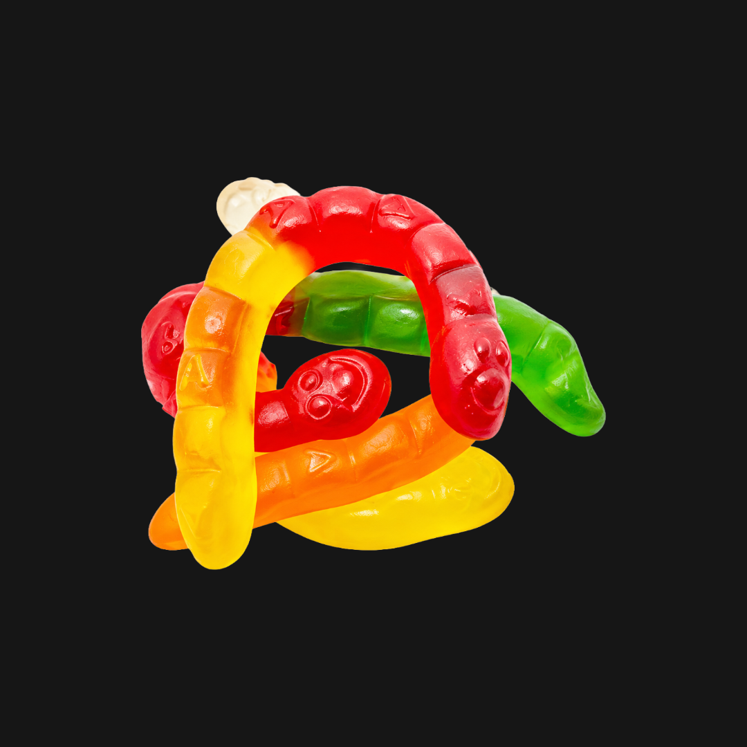 GUMMY WORMS
