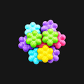 BLOOMING FLOWERS, PRESSED CANDY