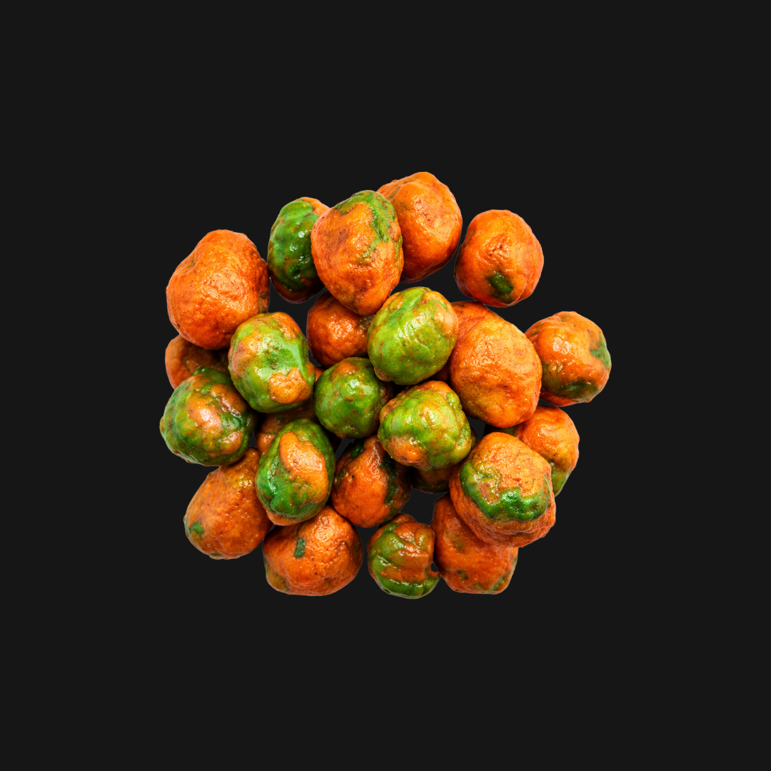 SRIRACHA COATED GREEN PEAS