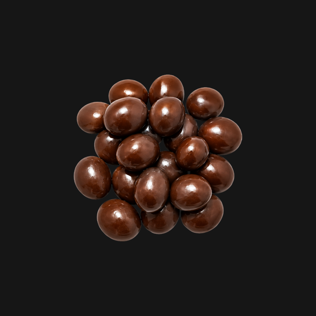 ORG. 70% DARK CHOCOLATE ESPRESSO BEANS, VEGAN