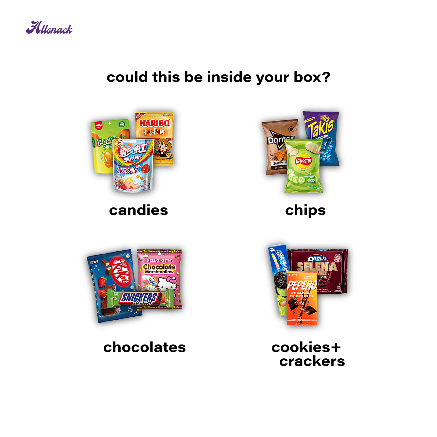 Famous Mystery Snack Box