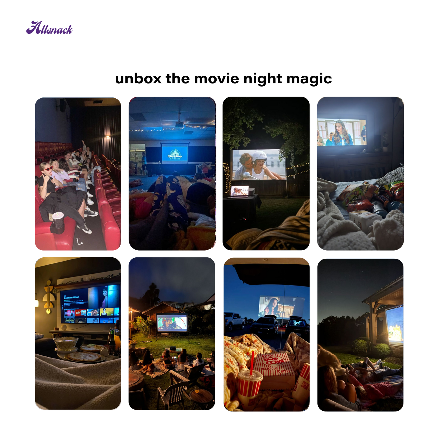 Coffret gourmand pour une soirée cinéma | 5 en-cas exotiques