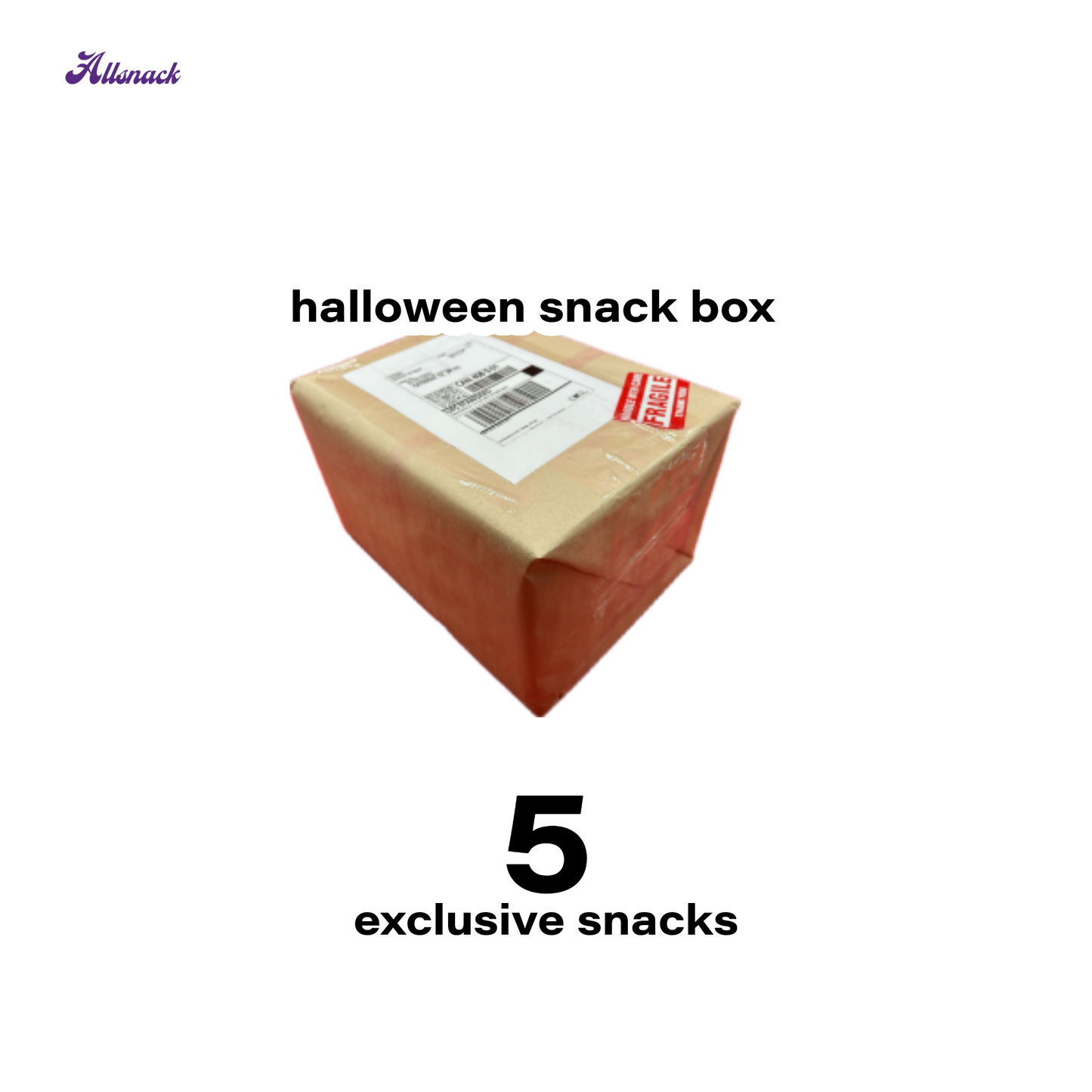 Coffret de collations d'Halloween | 5 collations exotiques