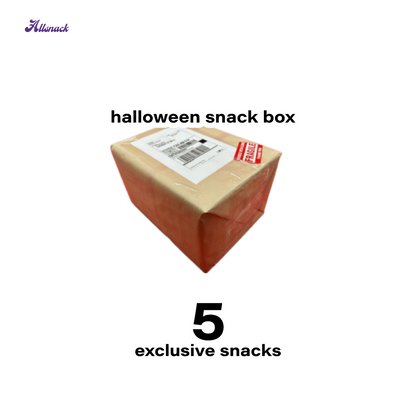 Coffret de collations d'Halloween | 5 collations exotiques