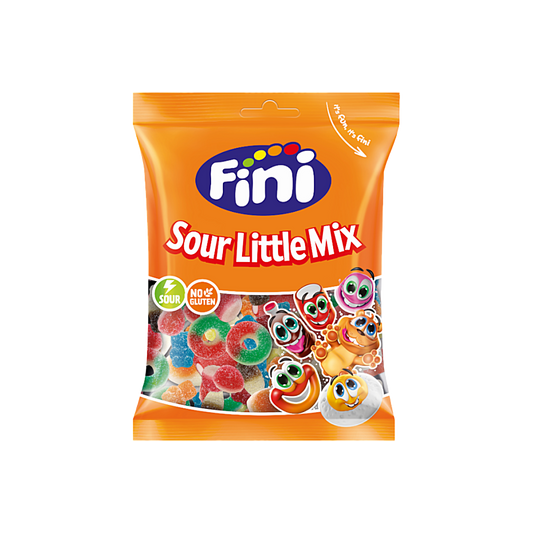 Spain - Fini Sour Little Mix Assorted Sour Gummies Halal Candy (90g)