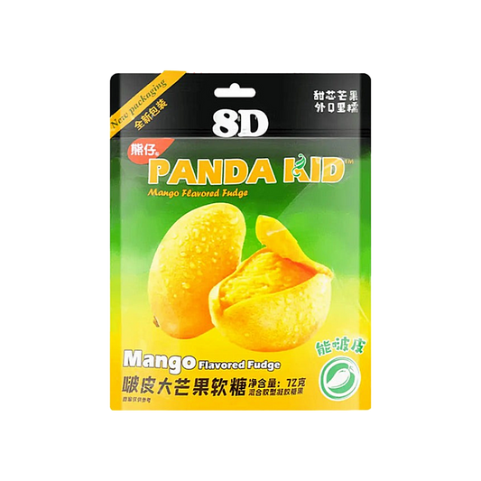 China - Panda Kid 8D Mango Flavoured Peelable Gummy Candy (72g)