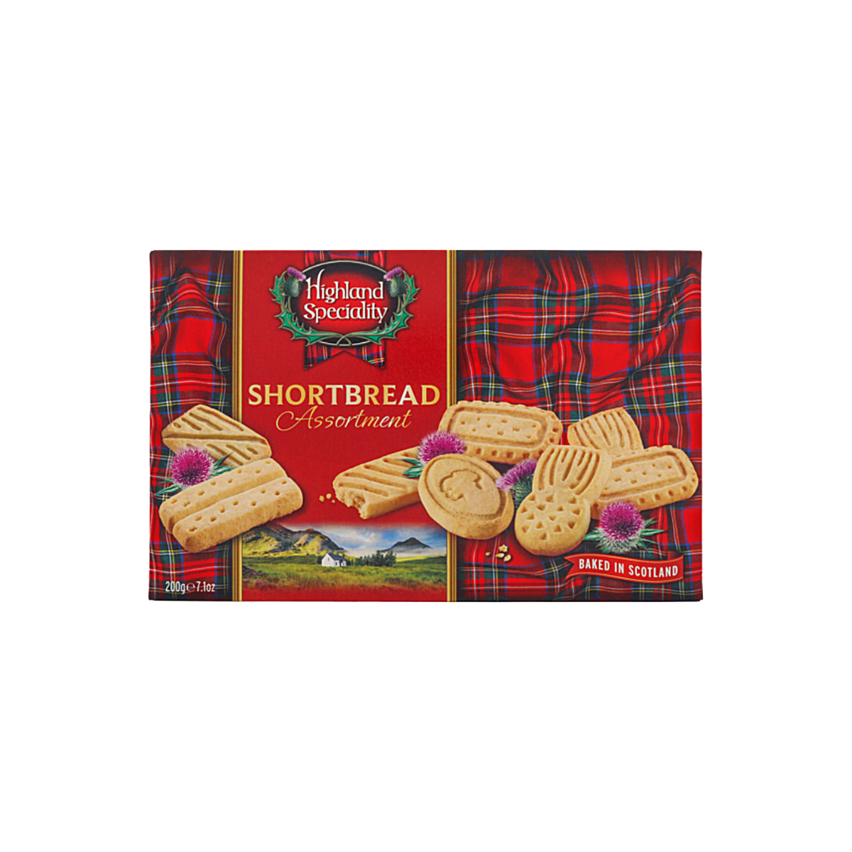 Scotland - Highland Specialty Shortbread Assortment (200g)