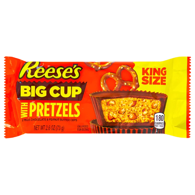 USA - Reese's Big Cup Stuffed With Pretzels King