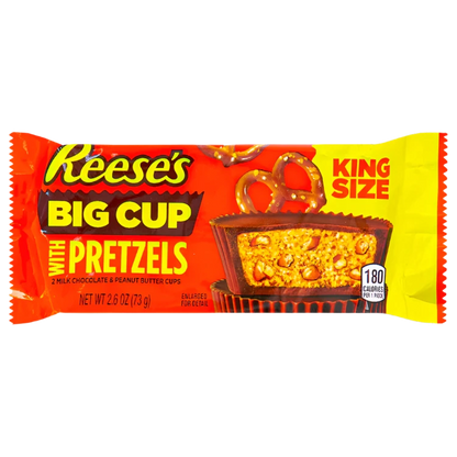 USA - Reese's Big Cup Stuffed With Pretzels King