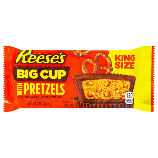 USA - Reese's Big Cup Stuffed With Pretzels King