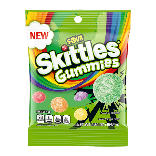 USA - Sour Skittles Gummies